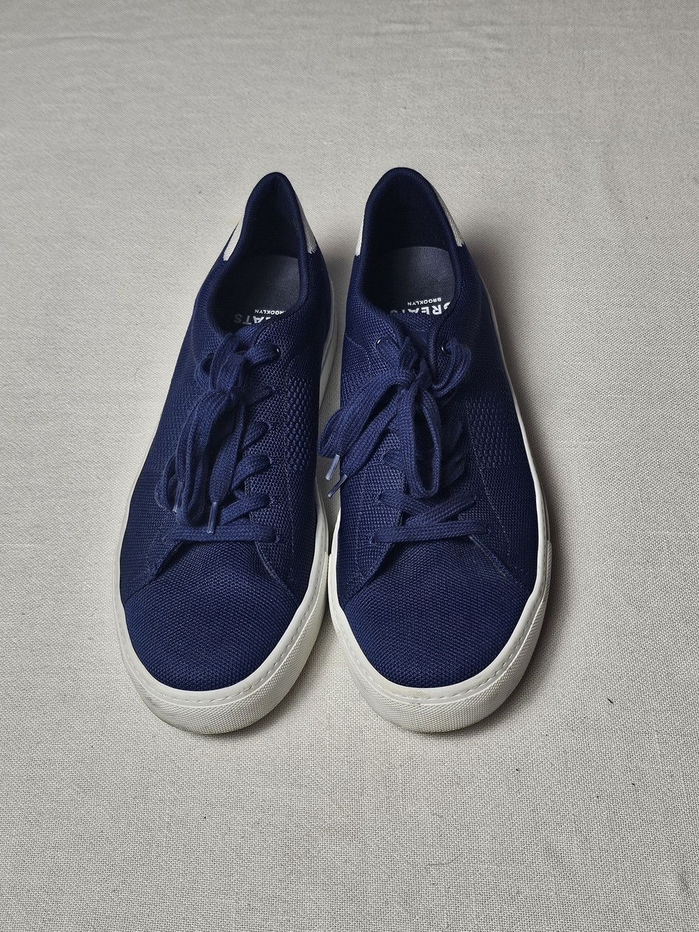 GREATS Royale Knit Sneakers Mens Size 11.5 Navy Blue